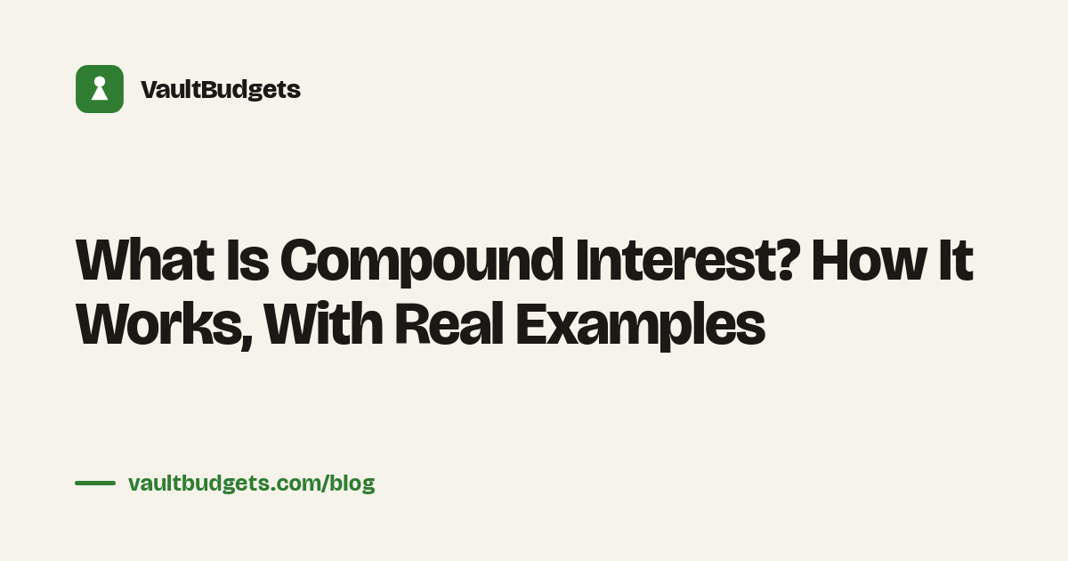 Compound interest at work: small monthly deposits growing into a large balance over decades