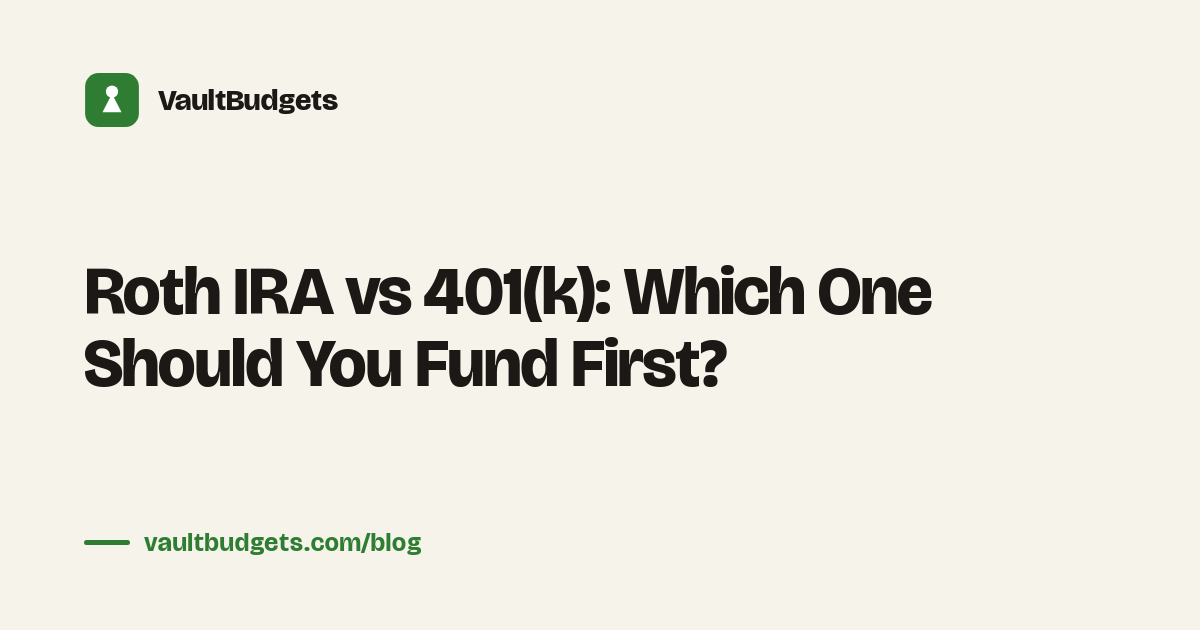 Roth IRA vs 401(k): how taxes, contribution limits, and employer matching differ between the two retirement accounts