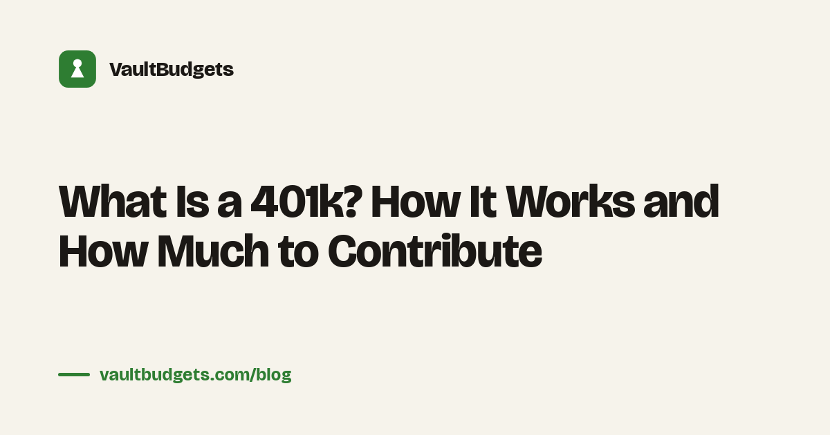 What is a 401k: a paycheck with part of it routed into a long-term retirement account that grows over the years