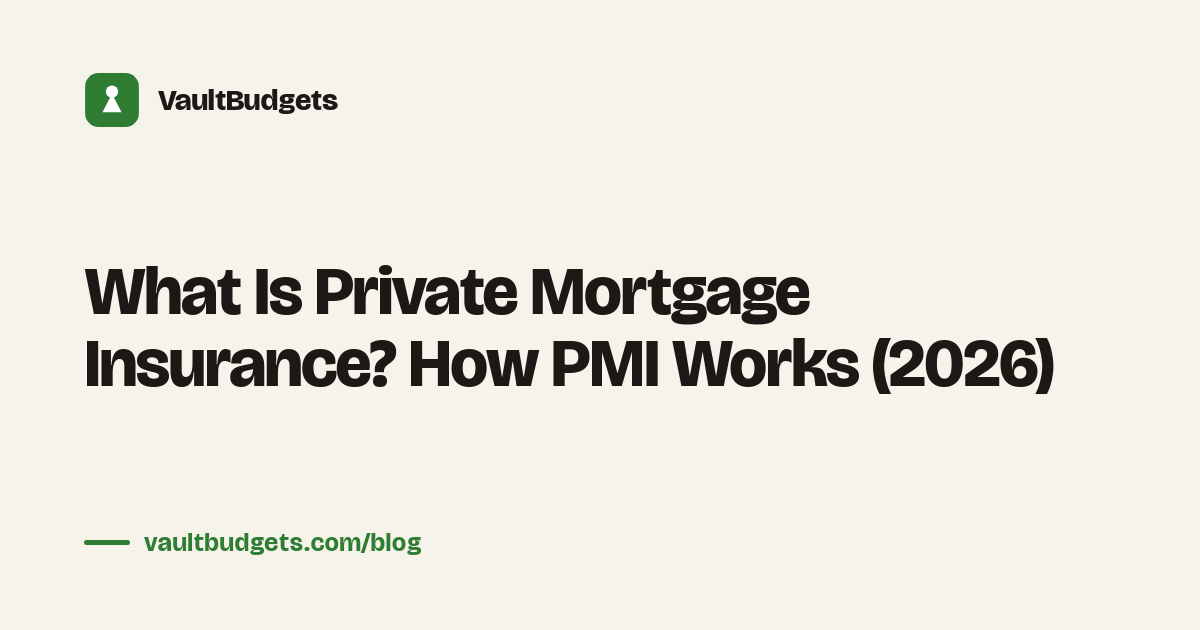 What is private mortgage insurance: a $131 PMI line item added to the monthly payment on a $315,000 home loan